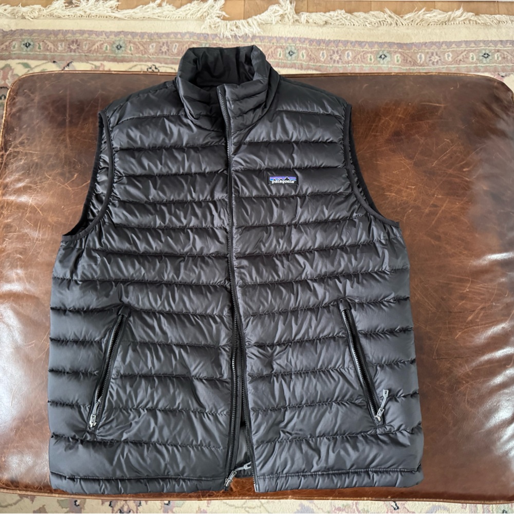Patagonia Black Quilted Vest